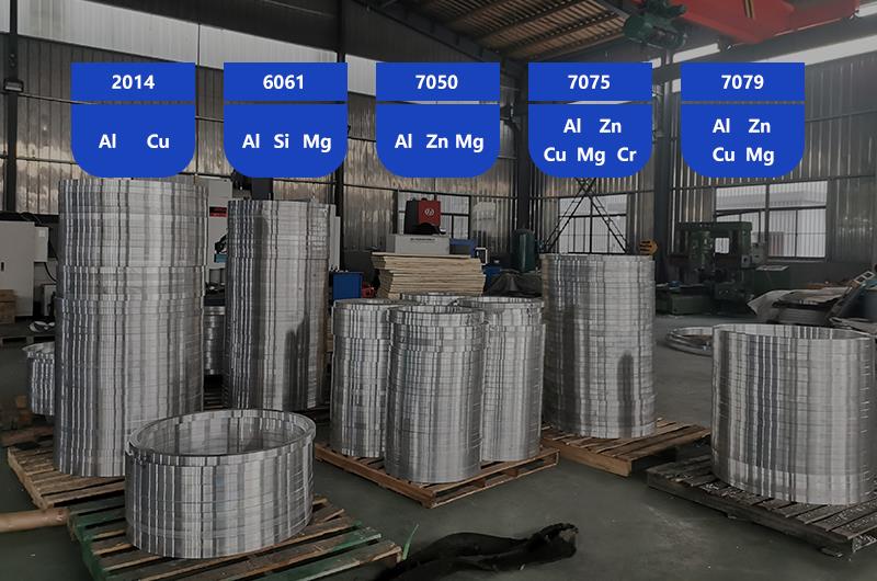 Aluminum ring forging